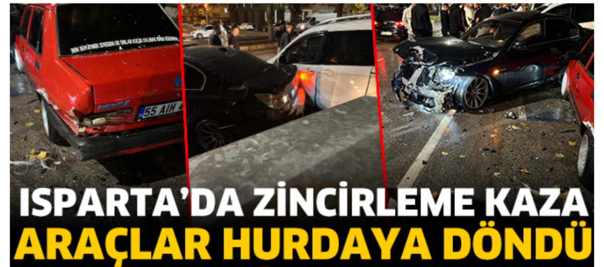 ARAÇLAR HURDAYA DÖNDÜ