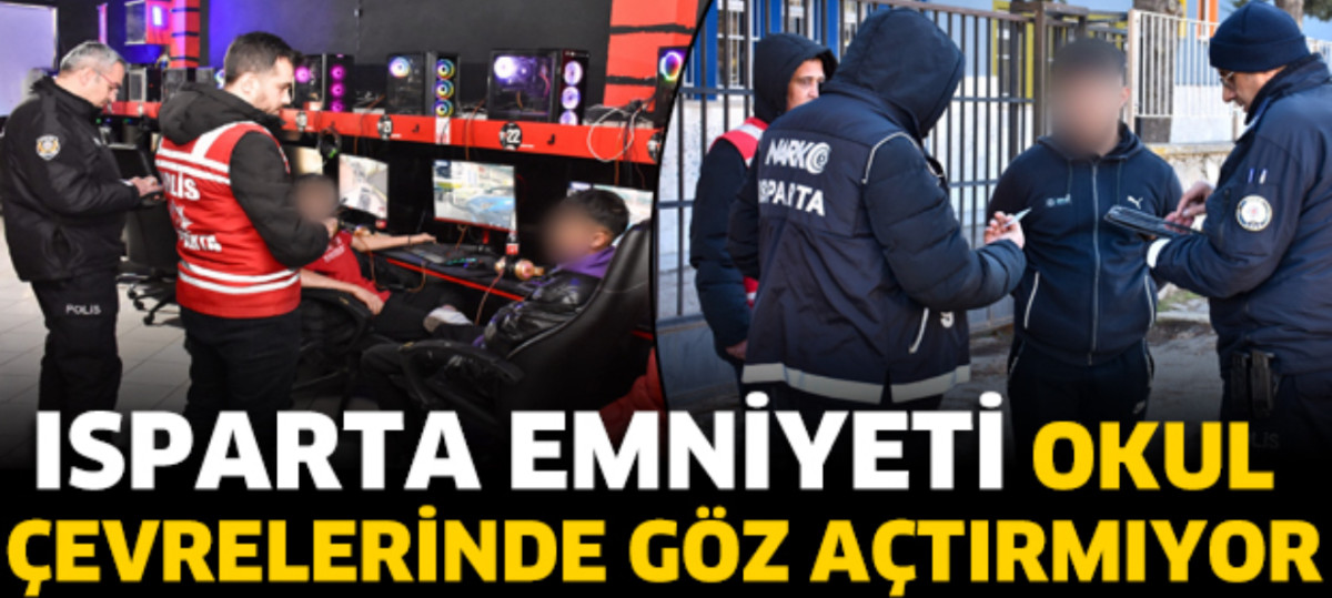 EMNİYET GÖZ AÇTIRMIYOR 33 ALAN KONTROL EDİLDİ